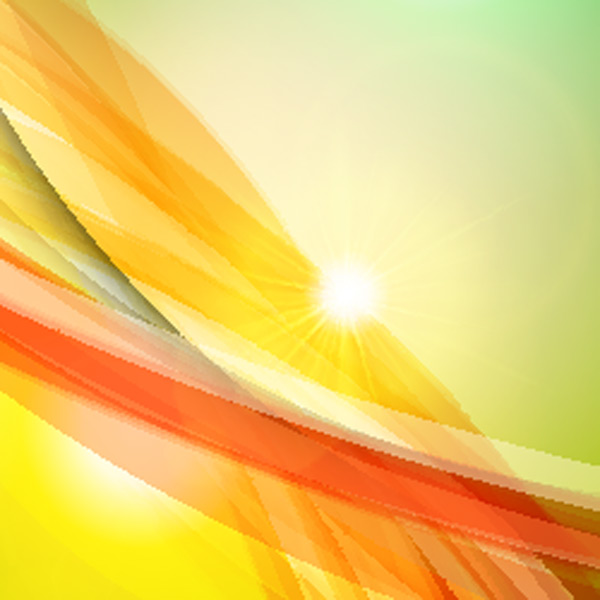 炫彩光线光效背景