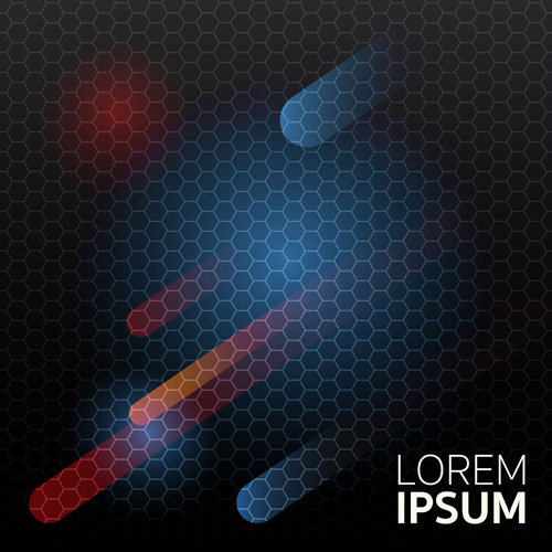 多边形元素背景矢量素材