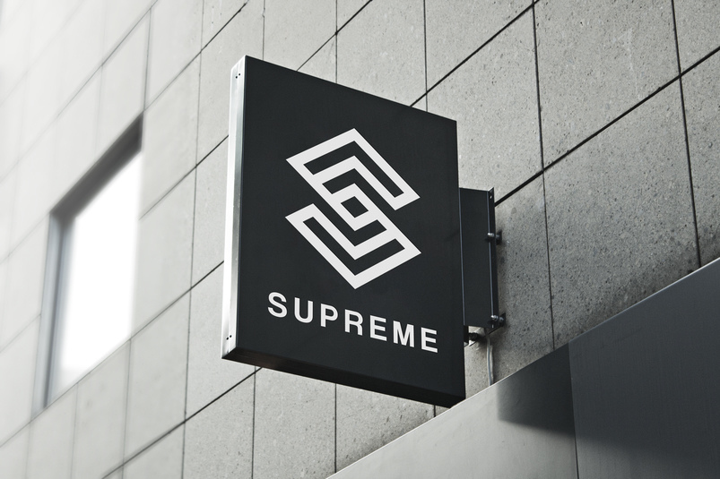 商标LOGO小店招牌样机